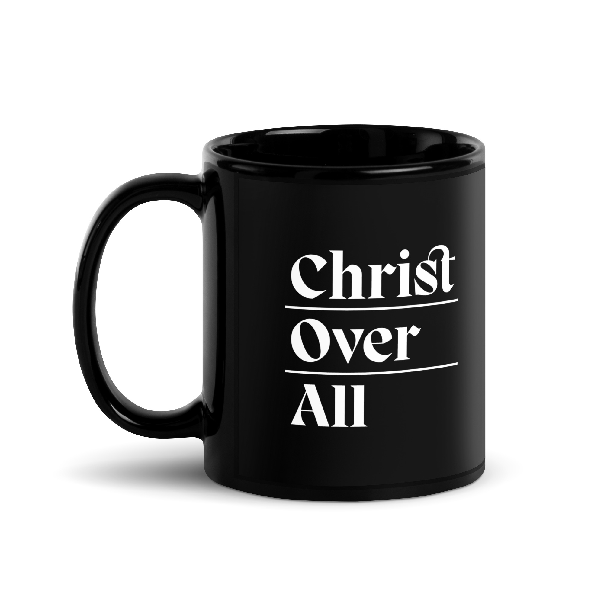 Black Glossy Mug